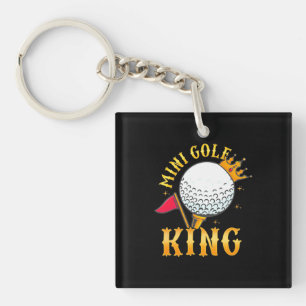Mini Golf King Schlüsselanhänger