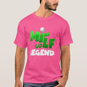Mini Golf Legende Ultimate Player Design T-Shirt