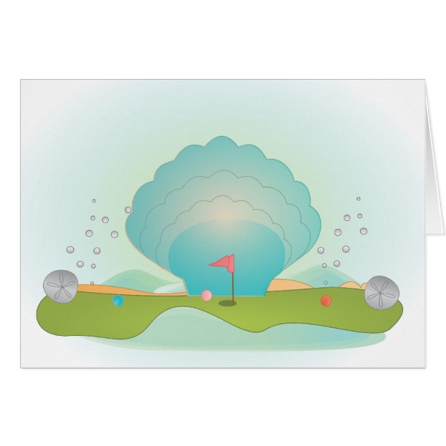 Mini-Golfplatz Nr.9 (Vorderseite (Horizontal))