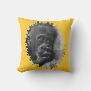 Mini gorilla kissen