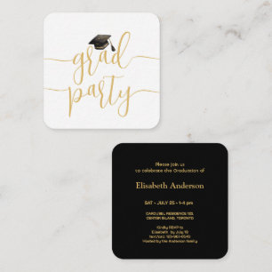 Mini Graduation Party Invitation Classe De 2025