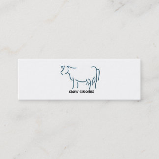 Mini Grand carte de visite de vache