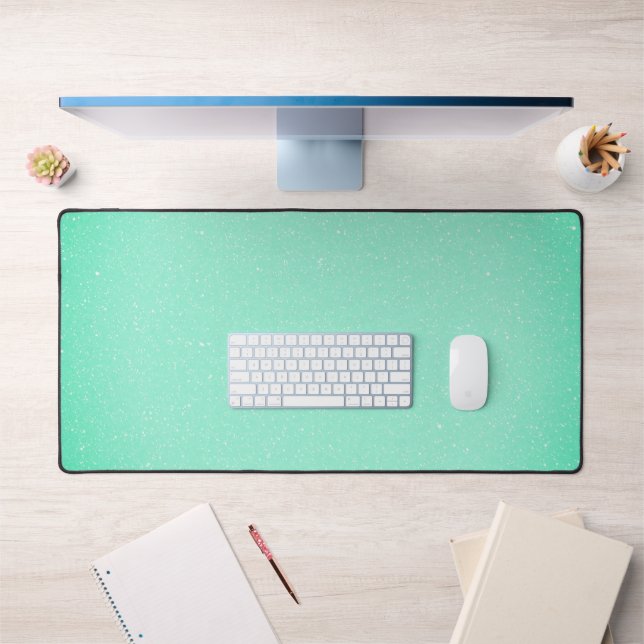 Mini Green Desk Mat - Custom Large Mouse Pad Schreibtischunterlage (Büro 1)
