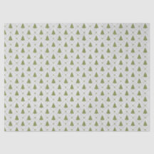 Mini-Grüne Weihnachtsbaumdekoupage