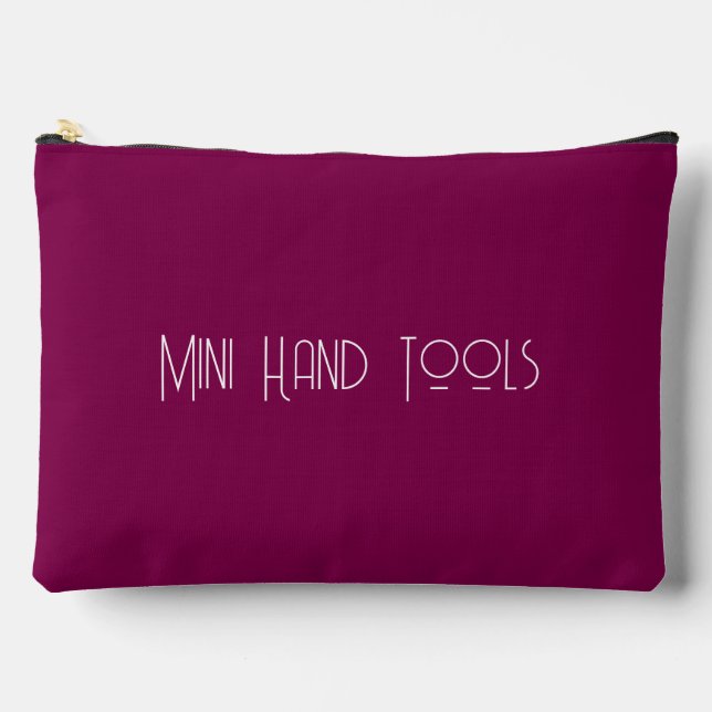 Mini-Handwerkzeuge Zubehörtasche (Vorderseite)