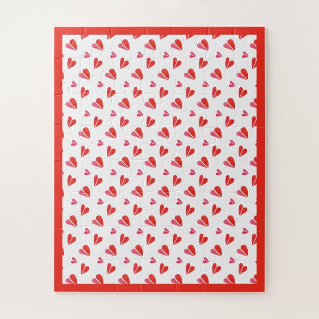 MINI HEARTS 16"X20" Big Pieces Puzzle  (Vertikal)