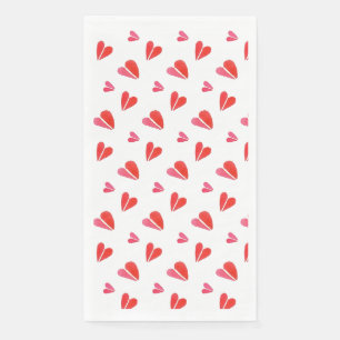 MINI HEARTS Gästetücher Papiertücher Serviette