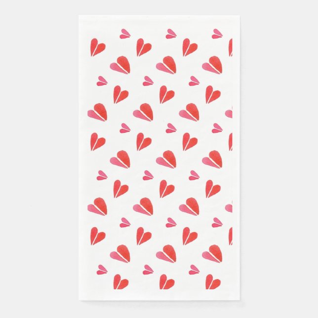 MINI HEARTS Handtuchpapier Napkins Serviette (Vorderseite)
