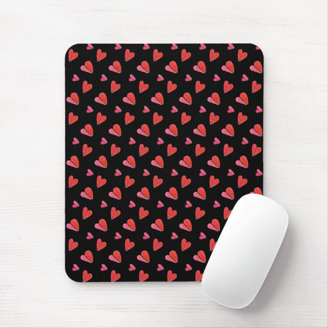 MINI HEARTS II Mousepad (Mit Mouse)