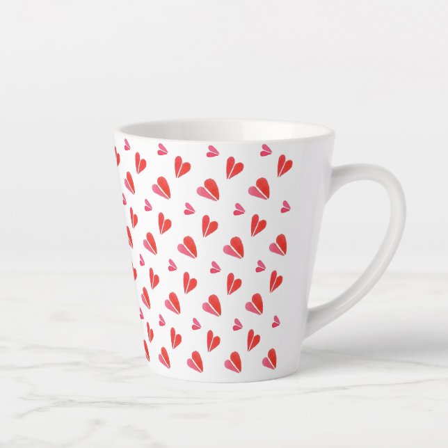 MINI HEARTS Latte Tasse (Rechts)