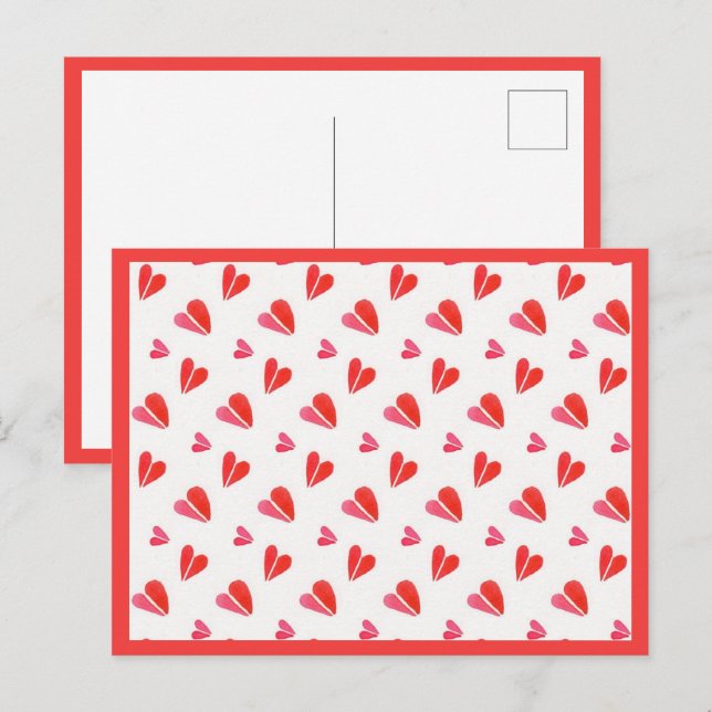 MINI HEARTS Postkarte II (Vorne/Hinten)