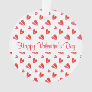 MINI HEARTS Valentine Akrylzirkular Ornament