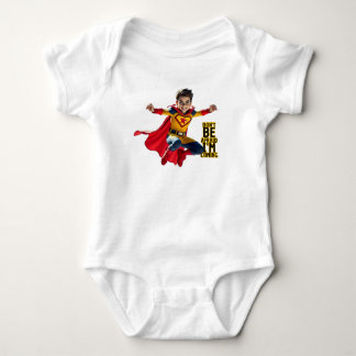 Mini Hero Mischief Baby Strampler