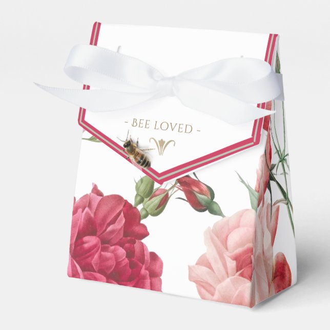 Mini Honeybee & Rose Geschenkboxen für Lip Balm Tr Geschenkschachtel (Vorderseite)