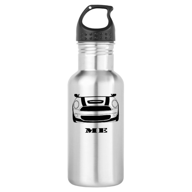 MINI ich Wasser-Flasche 24oz. Edelstahlflasche (Vorderseite)