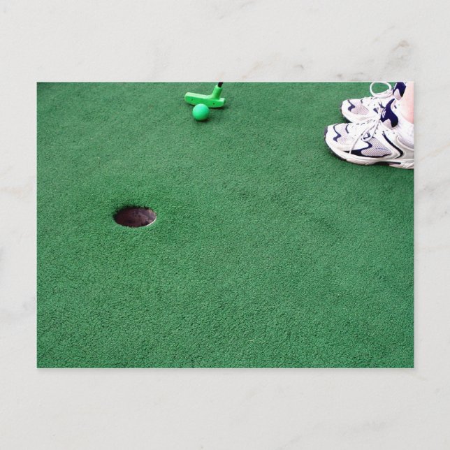 Mini Invitation de golf (Devant)