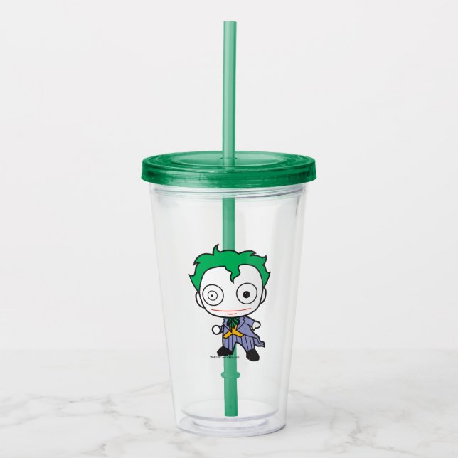 Mini Joker Acryltrinkbecher (Vorderseite)