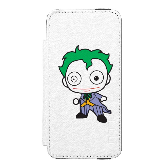 Mini Joker Incipio iPhone Geldbeutel-Hülle (Folio Vorderseite)