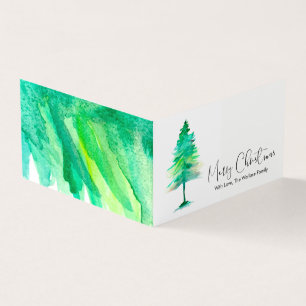 MINI- Joyeux Noël, Aquarelle Pinetree, Script