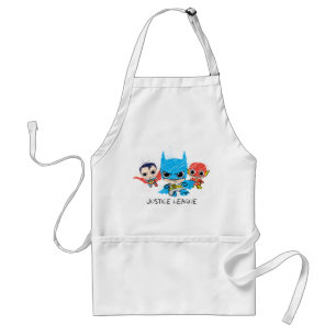 Mini Justice League Skizze Schürze