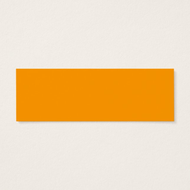 Mini-Lesezeichen-Karten, gelb und orange (Rückseite)