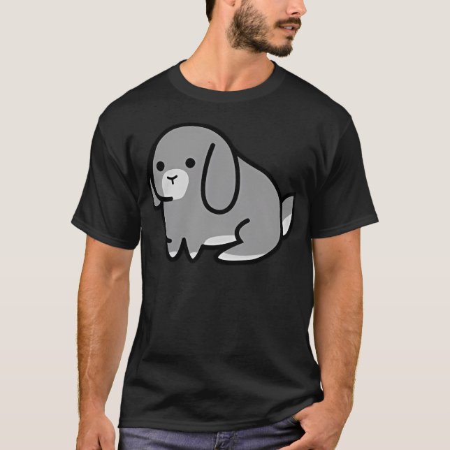 Mini Lop Eared Bunny T-Shirt (Vorderseite)