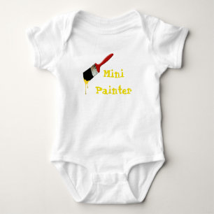Mini-Maler-Bodysuit Baby Strampler
