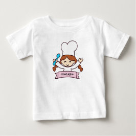 Mini-Masterchef-T-Shirt für kleine Köche! Baby T-shirt