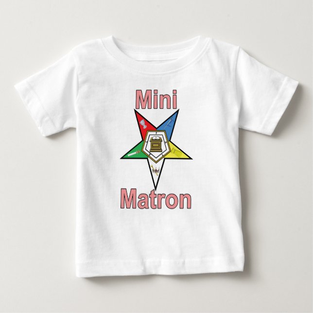 Mini Matron Baby T-shirt (Vorderseite)