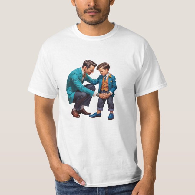 Mini Me, Maxi Hero: T-Shirt (Vorderseite)