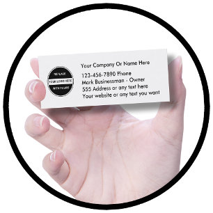 Mini Modèle de logo Carte de visite