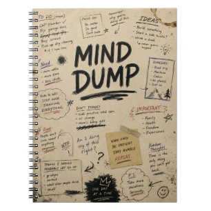 Mini-Notizbuch für Gedanken-Dump Notizblock