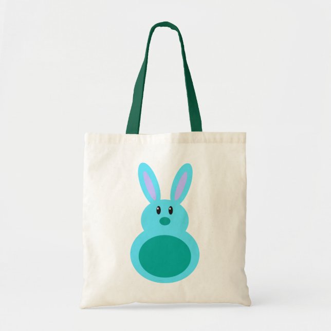 Mini Oaster Bunny Aqua Candy Tasche (Vorne)