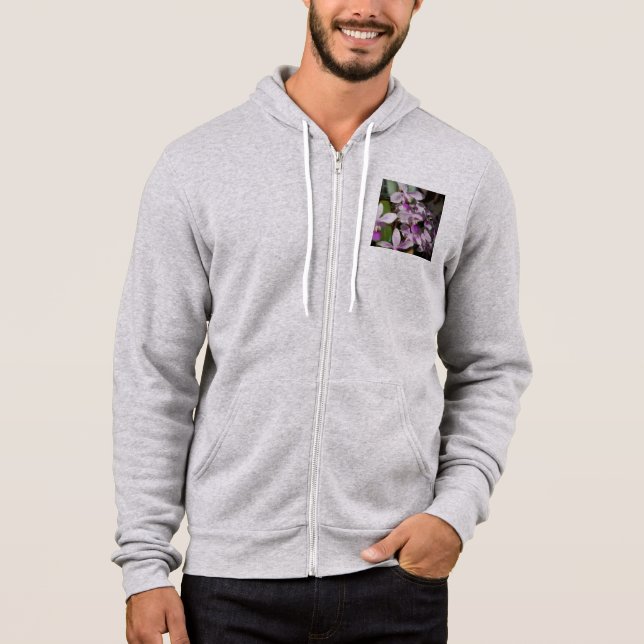 Mini-Orchideen Hoodie (Vorderseite)