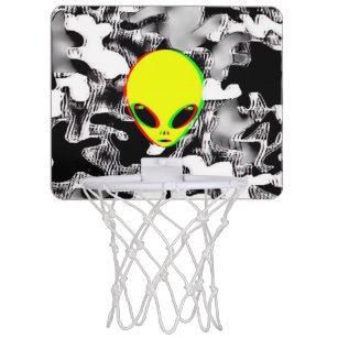 Mini-panier De Basket Alien de Trippy Camo