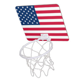 Mini-panier De Basket Drapeau américain - États-Unis d'Amérique - Patrio