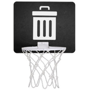 Mini-panier De Basket Icône Supprimer les bacs