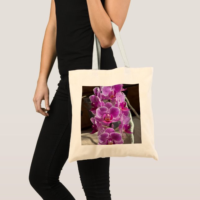 Mini Phalaenopsis Sogo Vivien Lila Orchid Blume Tragetasche (Vorderseite (Produkt))