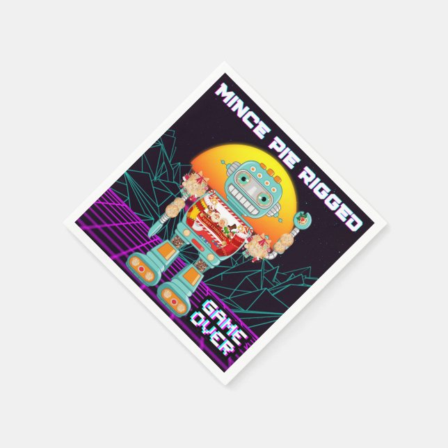 Mini Pie Rigged - Spiel Over Serviette (Ecke)