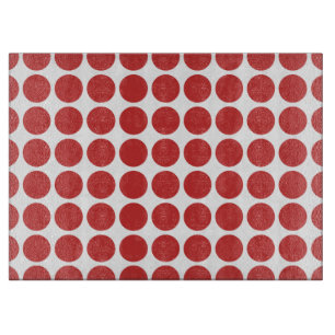 Mini Polka Dots Cutting Board Schneidebrett