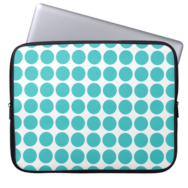 Mini Polka Dots Electronics Sleeve (Vorderseite)