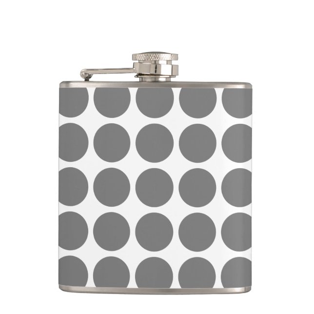 Mini Polka Dots Flask Flachmann (Vorderseite)