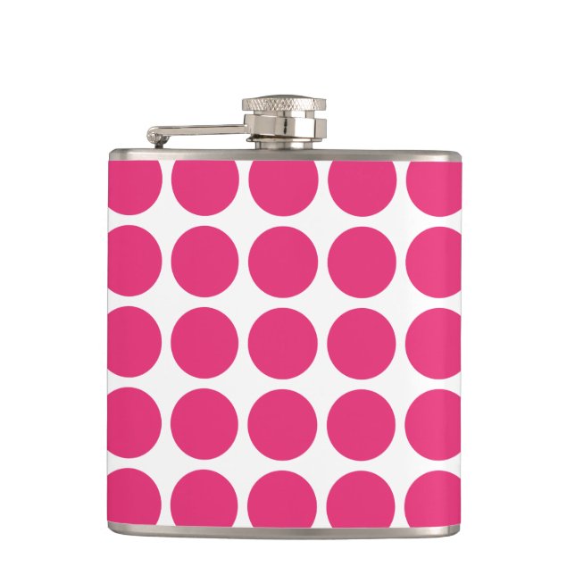 Mini Polka Dots Flask Flachmann (Vorderseite)