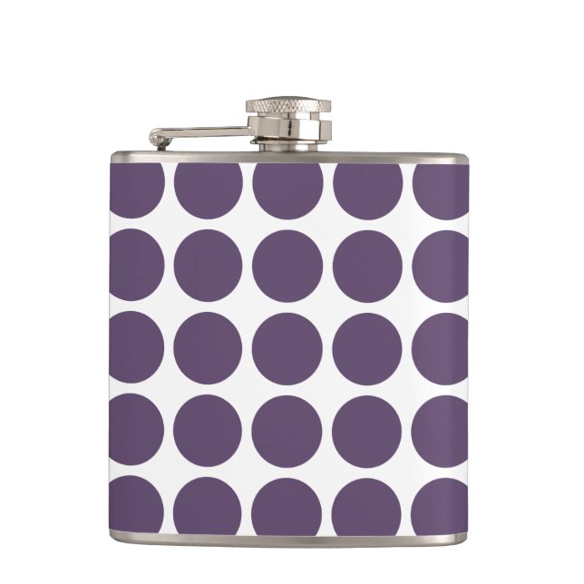 Mini Polka Dots Flask Flachmann (Vorderseite)
