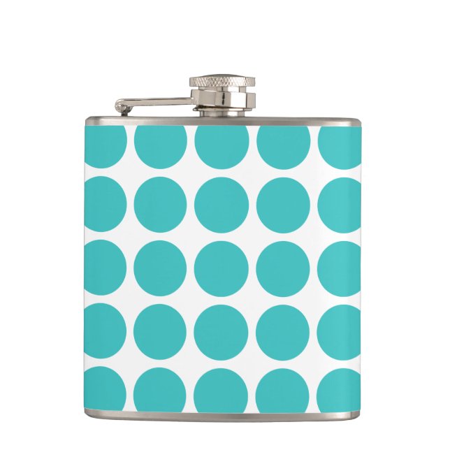 Mini Polka Dots Flask Flachmann (Vorderseite)