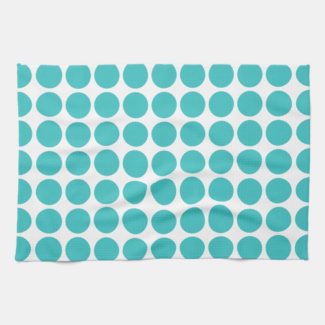 Mini Polka Dots Handtuch (Horizontal)