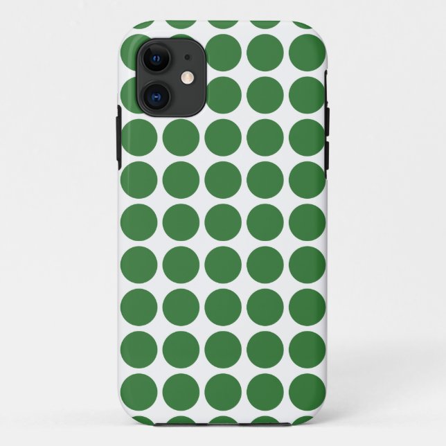 Mini Polka Dots iPhone 5 Fall Tough Xtreme Case-Mate iPhone Hülle (Rückseite)