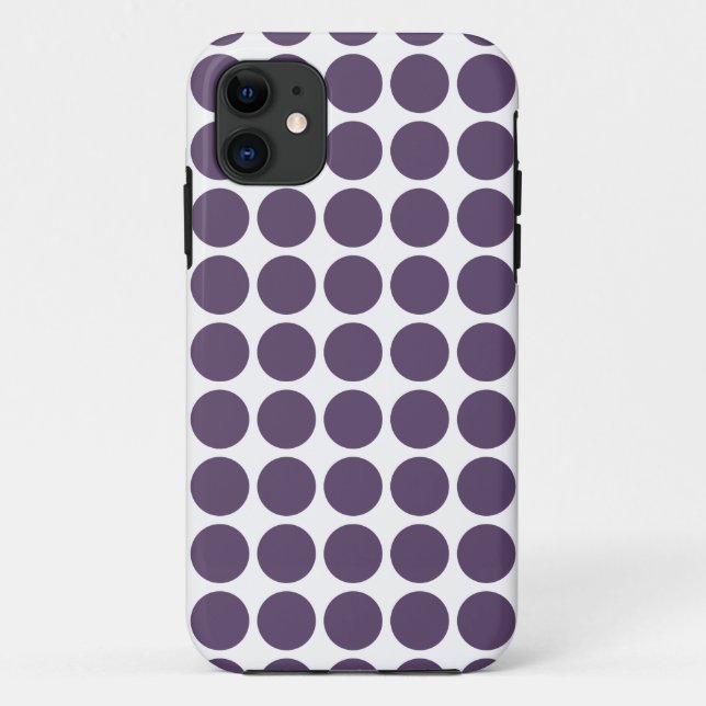 Mini Polka Dots iPhone 5 Fall Tough Xtreme Case-Mate iPhone Hülle (Rückseite)