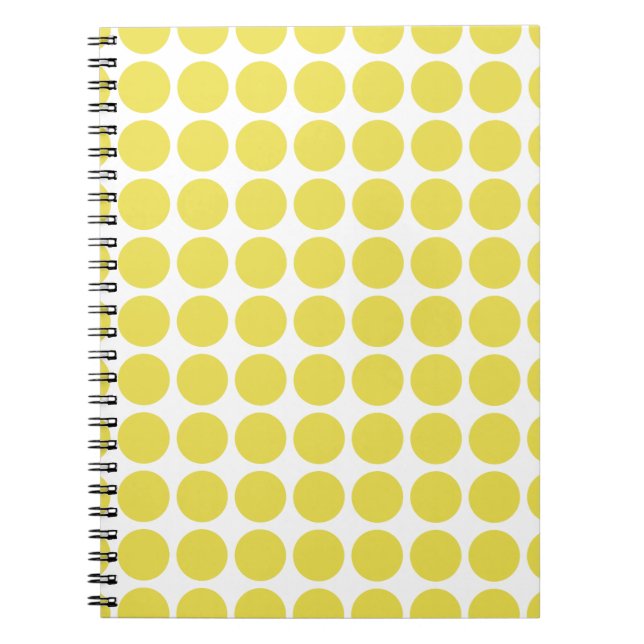 Mini Polka Dots Notebook Notizblock (Vorderseite)