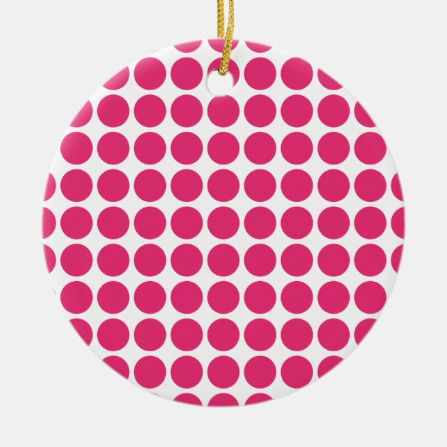 Mini Polka Dots Ornament (Vorne)